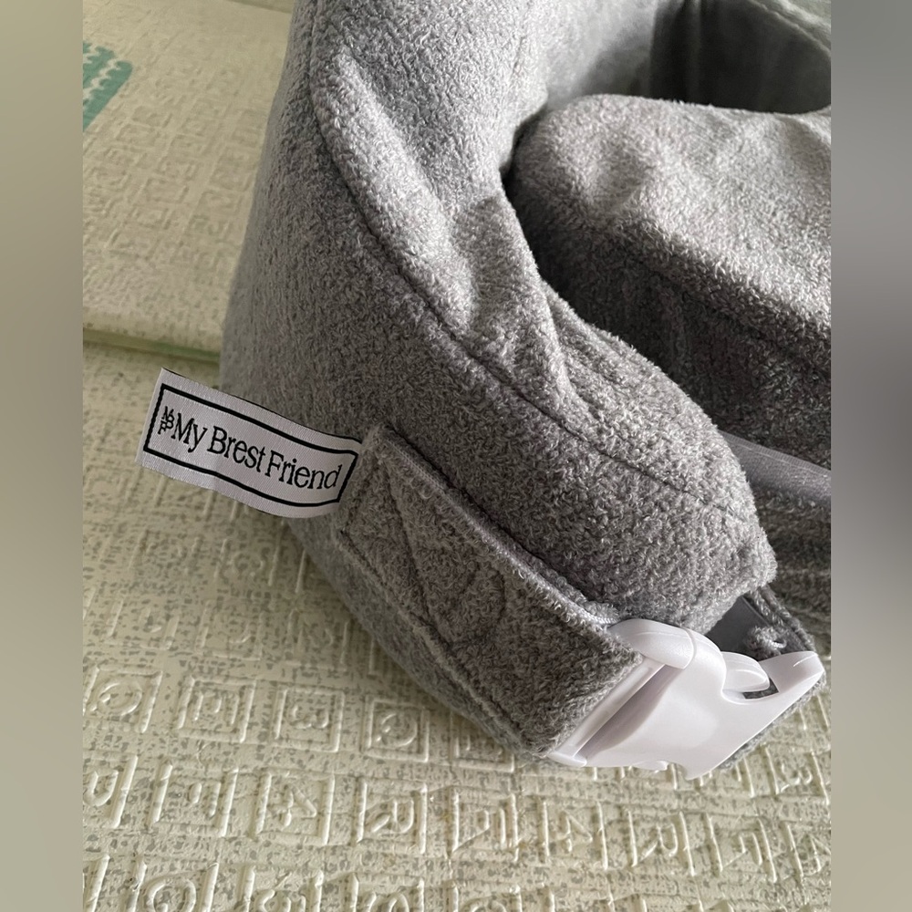 My Brest Friend Gray Nursing Pillow - Picture 2 of 8